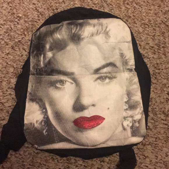 marilyn monroe backpack purse